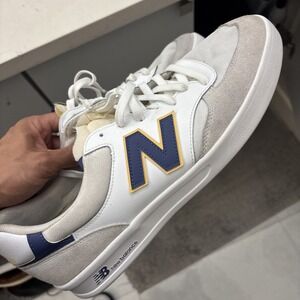 Size 13 - New Balance 300 Court White Navy
